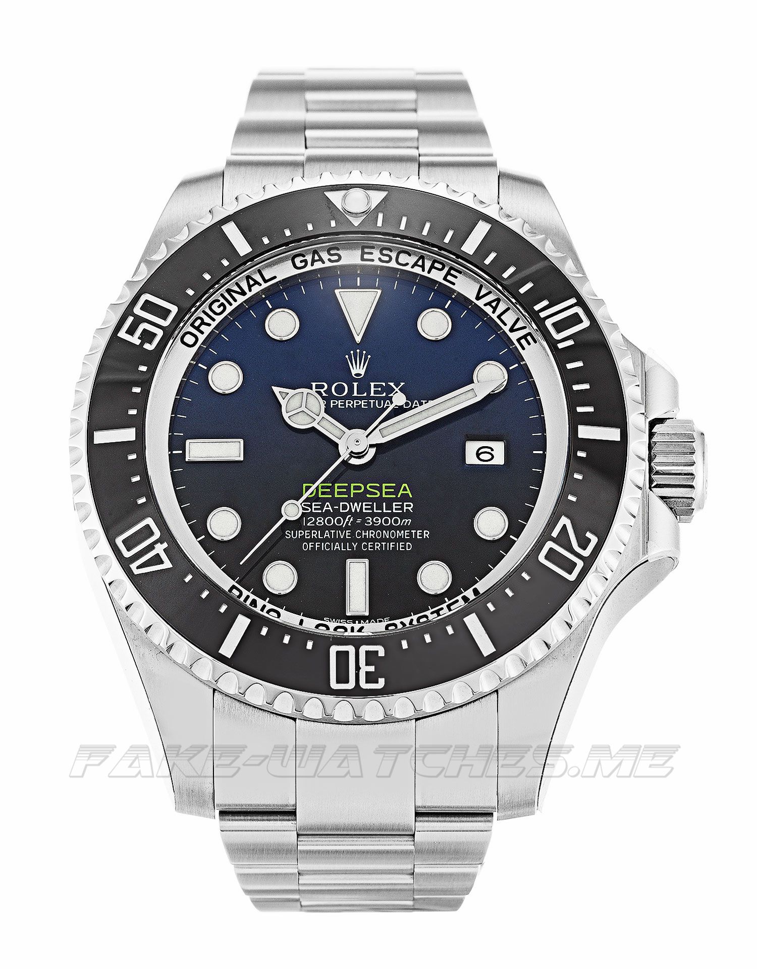 Rolex Deepsea Black & Mens Automatic 116660 D Blue